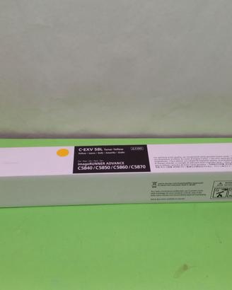 Toner Canon C-EXV 58L giallo - P/N: 3769C002AA - s