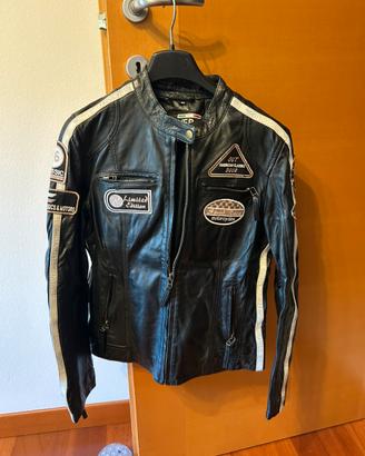Giubbotto da moto in pelle