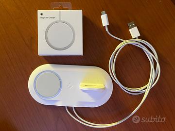 Caricatore MagSafe + Cavo Apple Watch + Supporto