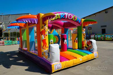 Labirinto con Ostacoli per Bambini Gonfiabile