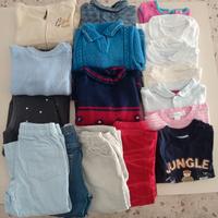 vestiti maglioni pantaloni magliette bimba max 3A