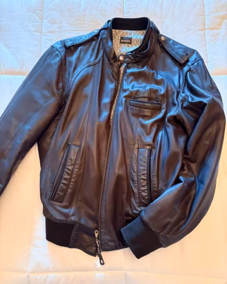 Bomber in vera pelle 100%