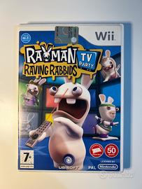 videogioco RAYMAN RAVING RABBIDS TV PARTY