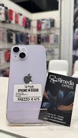 iPhone 14 512GB viola usato garanzia 