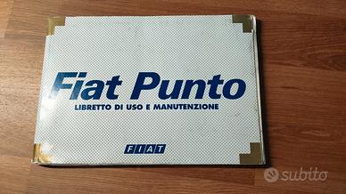 Fiat Punto - libretto di uso e manutenzione