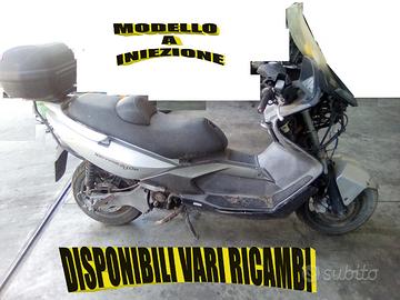 KYMCO XCITING 300 i ANNO 2010 x RICAMBI