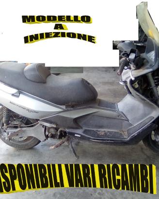 KYMCO XCITING 300 i ANNO 2010 x RICAMBI