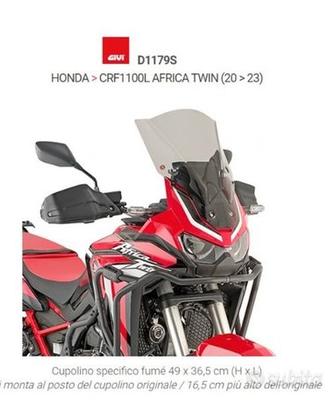 Cupolino fum GIVI Honda CRF 1100 L A.T. D1179S