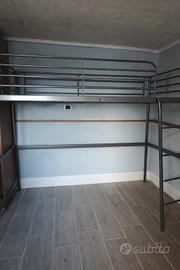 Struttura letto soppalcato