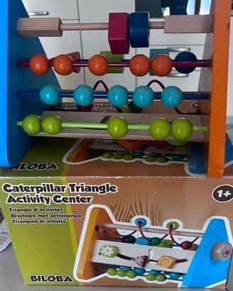 Gioco bimbo  triangolo in legno  Biloba 1 anno