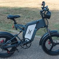 BICICLETTA ELETTRICA FAT BIKE BATTERIA PEDALATA