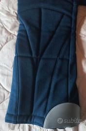 pantaloni sci salopette Tecno Pro 50 L/XL blu lana