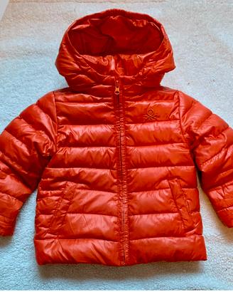 Giacca Benetton bambino 4 anni arancione