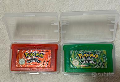 Pokémon RossoFuoco e VerdeFoglia - Originali