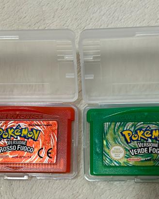 Pokémon RossoFuoco e VerdeFoglia - Originali