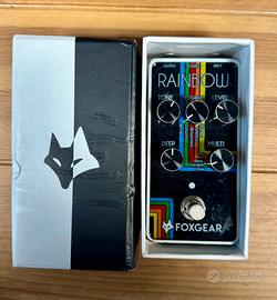 Pedale riverbero per chitarra Rainbow Foxgear