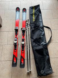 Atomic Resder 156 cm con attacchi bastoni e sacca