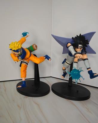 lotto naruto vs sasuke rasengan vs chidori figure