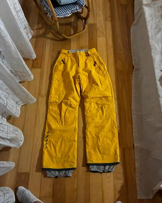 Pantaloni snowboard uomo O’Neill gialli - 10€