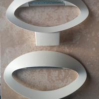 Due Lampade Artemide Mesmeri Bianche Modernariato