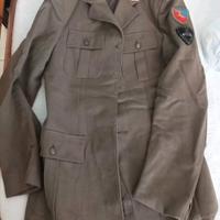 giacca uniforme militare vintage esercito 