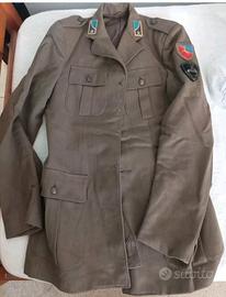 giacca uniforme militare vintage esercito 