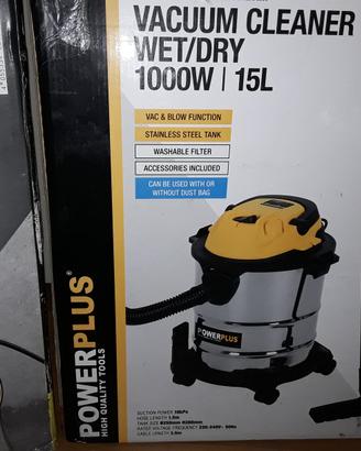 Aspiratutto  solidi e liquidi  15litri - nuovo