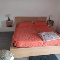 letto con comò e comodini