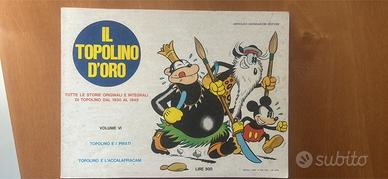 Il topolino d’oro Disney vintage