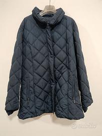 legante giacca lunga da donna con trapuntatura