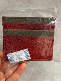 Portatessere uomo in vera pelle