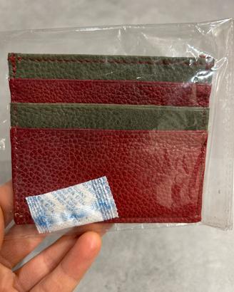 Portatessere uomo in vera pelle