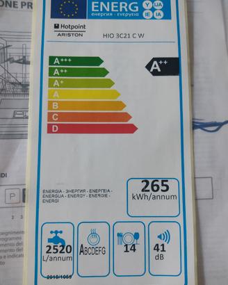 lavastoviglie Hotpoint Ariston 