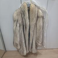 pelliccia volpe argentata