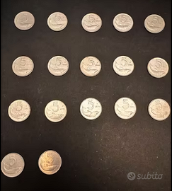 5 lire da collezione