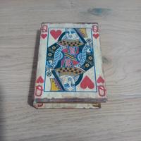 Scatola libro carte da gioco Regina di Cuori