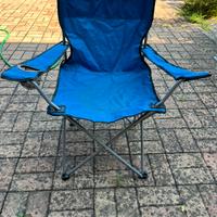 sedia richiudibile da campeggio