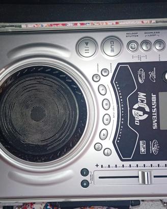 Lettore CD MP3 DJ JB Systems MCD 200 + valigia 