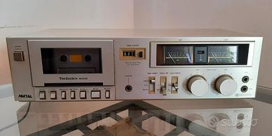 piastra cassette Technics M205