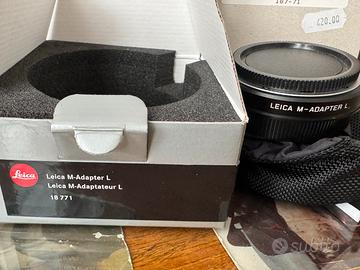 Adattatore Leica 18771 M / L