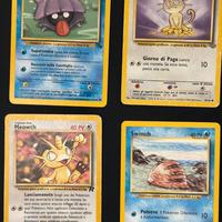 Lotto 20 Carte Pokémon Vintage ITA 1999–2001
