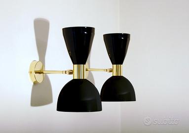 Coppia Applique DOPPIO CONO - STILNOVO Style '50