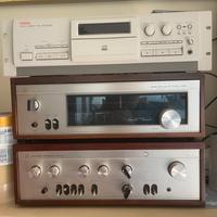 LUXMAN amplificatore e radio ( tuner AM FM)
