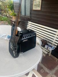 Amplificatore yamaha piu chitarra