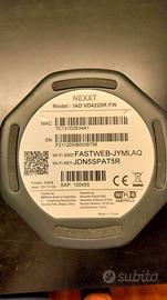 Modem Fastweb NeXXt con Alexa IAD VD4225R.FW