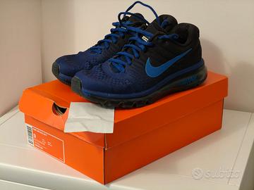 Scarpe NIKE AIR MAX 2017 taglia 42,5 royal blue