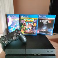 PlayStation 4 + 3 giochi originali