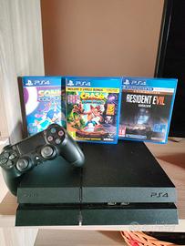 PlayStation 4 + 3 giochi originali