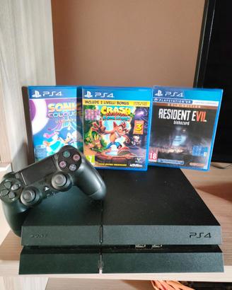 PlayStation 4 + 3 giochi originali