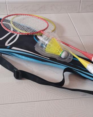 Kit Badminton Perfly (Decathlon) - 2 Racchette + C